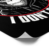 Witziger Affe Es gibt eine 99%ige Chance, dass es  Poster (Ecke)