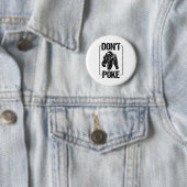 Witziger Bär nicht vergessen _ Süßer Superheld Bär Button (Beispiel)