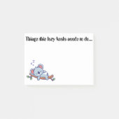 Witziger Beitrag Post-it Klebezettel (Vorderseite)