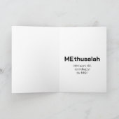 Witziger biblischer Glückwunsch zum Geburtstag Karte (Innenseite)