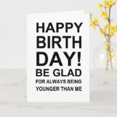 Witziger biblischer Glückwunsch zum Geburtstag Karte (Gelbe Blume)