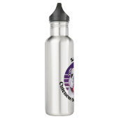 Witziger Bulldog Edelstahlflasche (Links)