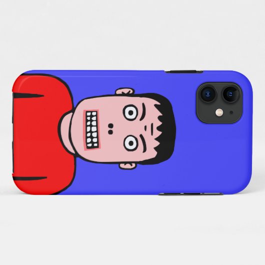 Witziger Charakter 01 Case-Mate iPhone Hülle (Rückseite (Horizontal))