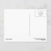 Witziger Charakter Postkarte (Rückseite)