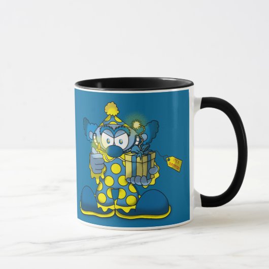 Witziger Clown Kaffeebecher Tasse (Rechts)