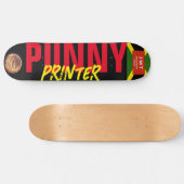 WITZIGER DRUCKER 8 1/4" Skateboard Deck (Horizontal)