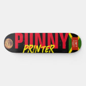 WITZIGER DRUCKER 8 1/4" Skateboard Deck (Horizontal)