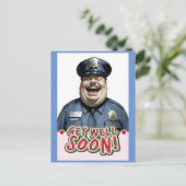 witziger Erfolg bald Postkarte (Stehend Vorderseite)