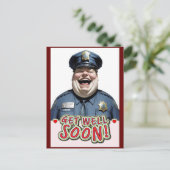 witziger Erfolg bald Postkarte (Stehend Vorderseite)