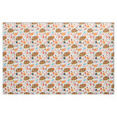 witziger Erntedank, der Truthühner abhält Stoff (Fat Quarter (45,7 x 55,9 cm))