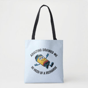 Witziger Erwachsenenkampf Tasche