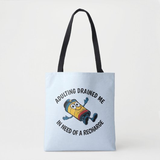 Witziger Erwachsenenkampf Tasche (Vorderseite)
