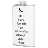 witziger Fairytale Aschenputtel Flachmann (Links)