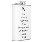 witziger Fairytale Aschenputtel Flachmann (Rechts)