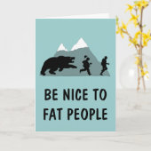 Witziger Fettwitz Karte (Gelbe Blume)