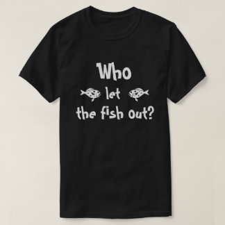 Witziger Fischfang T-Shirt