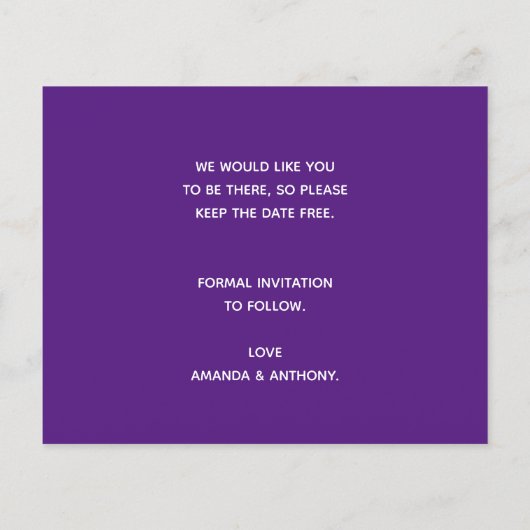 witziger Foto Flyer (Hinten)