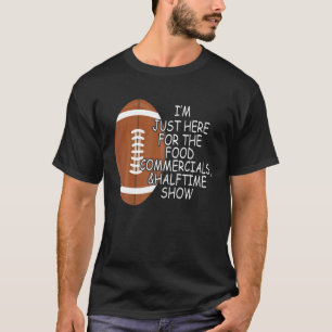 Witziger Fußball, den ich für das Essen und die Hä T-Shirt