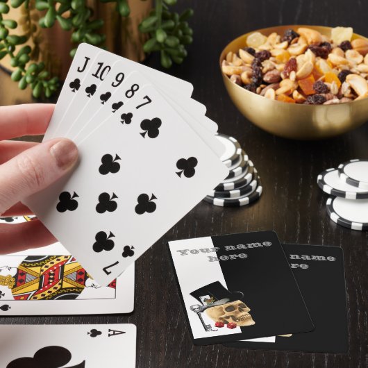 Witziger Gamler Spielkarten (In Situ)