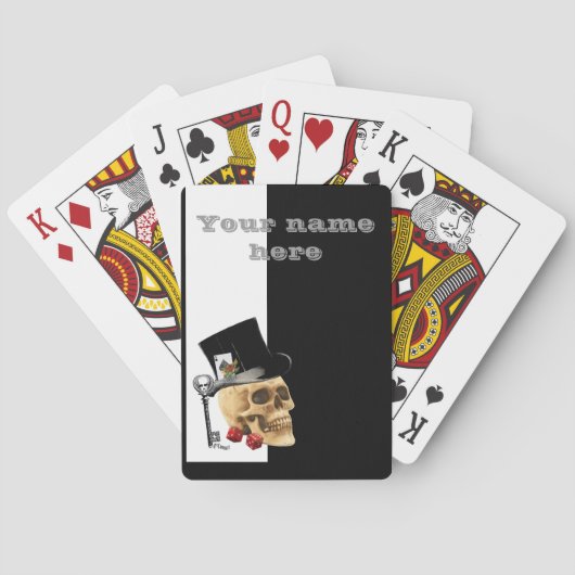 Witziger Gamler Spielkarten (Rückseite)