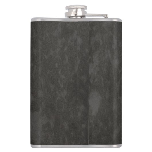 Witziger Halloween-Sicherheitsgeist Flachmann (Rückseite)