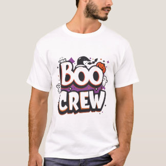 Witziger Halloween-T - Shirt 2025 | Spooky Boo Cre