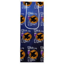 Witziger Hexenweg zum Wein Spooky