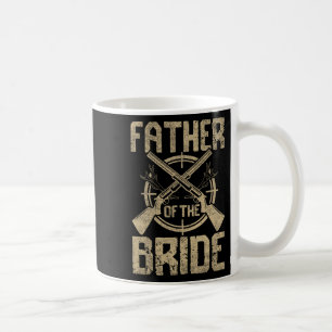 Witziger Hochzeitvater der Brautjagd Kaffeetasse