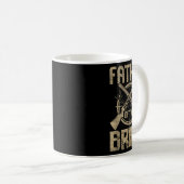 Witziger Hochzeitvater der Brautjagd Kaffeetasse (VorderseiteRechts)