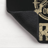 Witziger Hochzeitvater der Brautjagd Mousepad (Ecke)