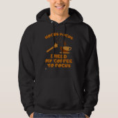 witziger Hoodie "HOCUS POCUS.." (Vorderseite)
