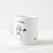 Witziger Humor, ich schaue dir ein Quirky-Geschenk Kaffeetasse (Vorderseite Links)