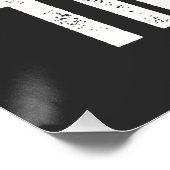 witziger IT-Support-Mitarbeiter Poster (Ecke)