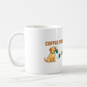 Witziger Labrador-Becher: Erst Kaffee, dann Zoom Kaffeetasse