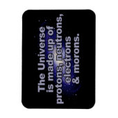 Witziger Magnet "Das Universum" (Vertikal)