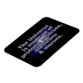 Witziger Magnet "Das Universum" (Linke Seite)