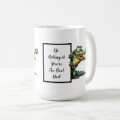 Witziger Papa-Geschenk mit lustiger und eigenartig Kaffeetasse (VorderseiteRechts)