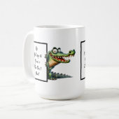 Witziger Papa-Geschenk mit lustiger und eigenartig Kaffeetasse (Vorderseite Links)