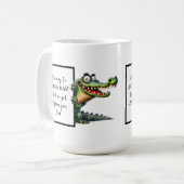 Witziger Papa-Geschenk mit lustiger und eigenartig Kaffeetasse (Vorderseite Links)