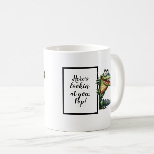 Witziger Papa-Geschenk mit lustiger und eigenartig Kaffeetasse (VorderseiteRechts)