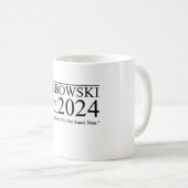 Witziger politischer Name Lebowski - Politische Wa Kaffeetasse (VorderseiteRechts)