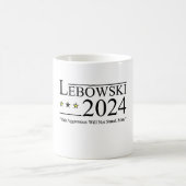 Witziger politischer Name Lebowski - Politische Wa Kaffeetasse (Mittel)