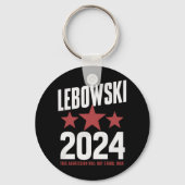 Witziger politischer Name Lebowski - politische Wa Schlüsselanhänger (Vorderseite)