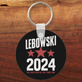 Witziger politischer Name Lebowski - politische Wa Schlüsselanhänger (Vorderseite)