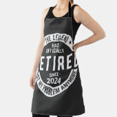 witziger Ruhestand 2024 Schürze (InSitu)