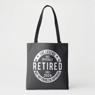 witziger Ruhestand 2024 Tasche