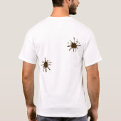 witziger Schokoladenrhythmus T-Shirt (Rückseite)