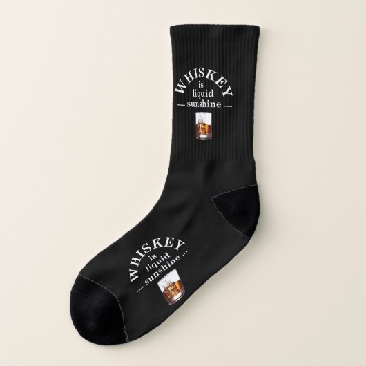 Witziger Slogan Socken (Links - Außen)