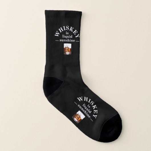 Witziger Slogan Socken (Rechts - Außen)