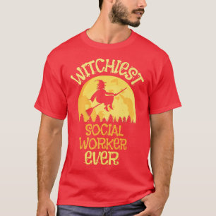Witziger Sozialarbeiter, Halloween-Spaß 1031 T-Shirt